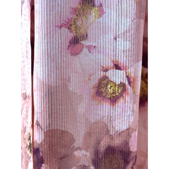 Adrianna Pappel Dress‎ Women Pink Tie High To Low Hem Maxie Size 18W Y2k Beachy - Picture 9 of 16